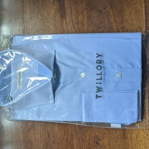 Twillory Blue French Cuff Button Down